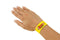 Sigel evenementenbandjes - super soft - 255x25mm - neon geel - 120 stuks - SI-EB213