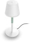 Philips Hue Go - Draagbare tafellamp - Slimme verlichting - Wit/Saliegroen