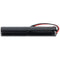 2S1P 7.2V-7.4V 2000mAh cylindrical Li-Ion battery with BMS protection and open cable strands