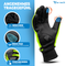 Mivelo fietshandschoenen - herfst en lente - winddicht waterafstotend - neon groen