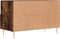 vidaXL - Tv-meubel - 80x36x50 - cm - bewerkt - hout - gerookt - eikenkleurig