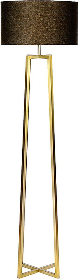 Atmooz - Vloerlamp Potsdam - Staande Lamp - Stalamp - Woonkamer - Goud Brons en Zwart - Hoogte 168cm - Metaal