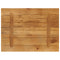 Tafelblad rechthoekig 70x60x3,8 cm massief mangohout