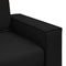 vidaXL - Zwarte - Faux - Leer - Zetel - - - 59 - cm