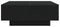 vidaXL - Salontafel - met - LED-verlichting - Zwarte - Eik - 80x80x31 - cm