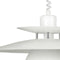EGLO Brenda - Hanglamp - 1 Lichts - Ø430mm - Wit Chroom - IP65 Spuitwaterdicht