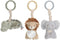 Little Dutch Safari Friends - Activiteitenhangers - Multicolor