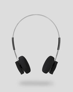 km5 HP1 - Iichtgewicht stereo hoofdtelefoon - Bluetooth EN bekabeld - zwart