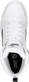 PUMA Rebound v6 - Unisex Sneakers - Imitatieleer - Wit/Zwart - Maat 42