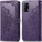 iMoshion Hoesje Geschikt voor Oppo A74 (4G) Hoesje Met Pasjeshouder - iMoshion Mandala Bookcase - Paars