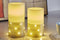 Pauleen 48120 Fairy Lights Candle wask 2 stuks Set Timer batterij wit/zilver was