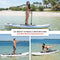 SereneLife Opblaasbaar Stand-Up Paddleboard - Antislip SUP Paddle Board met Peddel, Pomp, Leash en Accessoires - Leuk Opblaasbaar Paddleboard voor Volwassenen en Jeugd