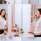 Homewize Abode - Make Up Organizer - 360 Graden Roterende Displaystandaard - Acryl