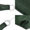 vidaXL - Zonnezeil - 160 - g/m² - 3,5x4,5 - m - HDPE - donkergroen