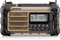 Sangean MMR-99 - Draagbare Noodradio - Oplaadbaar met Dynamo en Zonnepaneel - Beige