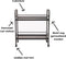 Housevitamin Zwart Metalen Trolley Tafel - 60x30x66.5cm Moet Nog Gemonteerd Worden
