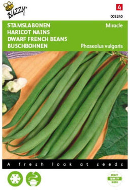 2 stuks - Buzzy - Buschbohnen Chinese Boontjes Miracle