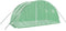 vidaXL Tuinkas - Stalen frame - 8 m² - 4x2x2 m - Groen