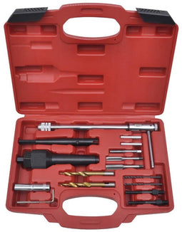 16-delige gloeibougiesleutel set - Inclusief accessoires - Voor M8 en M10 gloeibougies