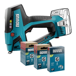 Novus J-551 - Accu Tacker - 3 schoten per seconde - excl. accu