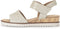 Gabor 42.750.63 - Platte sandalen - Sportief en comfortabel - Beige - Maat 39