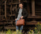 Leren Laptoptas - Mississippi - Brandy Cognac