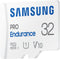 Samsung PRO Endurance - microSDXC 32GB - 100 MB/s lees- en 40 MB/s schrijfsnelheid - tot 140.000 uur opname