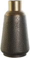 Vaas DKD Home Decor Grijs Gouden Donker grijs Metaal Modern 25 x 25 x 47 cm