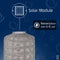 Lumiz Solar Tuinverlichting - Tuinverlichting op zonne energie - Tuinverlichting - Buitenlampjes - Tuinverlichting op zonneenergie - Buitenverlichting - Buitenlamp - Decoratie - Mandela Cylinder - 18 cm - Licht Taupe