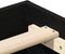 vidaXL - Bedframe - 90x190 - cm - Zwart - Eiken - Tegenwoordig - Hout