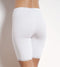 sloggi Basic+ - Dames Short lange pijp - Onzichtbaar en licht - Wit - Maat 42