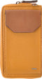 Berba Telefoontasje / Crossbodytas Dames - Leer - Chamonix - Geel