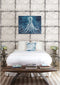 DUTCH WALLCOVERINGS Behang Tin Ceiling wit