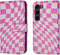 iMoshion Hoesje Geschikt voor Samsung Galaxy S23 Hoesje Met Pasjeshouder - iMoshion Design Bookcase smartphone - Roze / Retro Pink