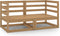 vidaXL - Tuinhoekbanken - 2 - st - massief - grenenhout - honingbruin