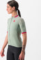 Castelli PEZZI FIETSSHIRT DEFENDER GREEN - Vrouwen - maat L