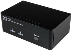 Startech.com SV231DPDDUA - KVM-switch - 2-poort Dubbele DisplayPort met audio - 6x DisplayPort
