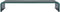 vidaXL - Tv-meubel/monitorverhoger - zwart - 70x30x13 - cm - glas