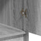vidaXL - Dressoir - grijs - Sonoma - 40x41x75 - cm - gefabriceerd - hout