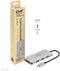 Club 3D CLUB3D - USB Gen2 Type-C naar 4x USB Type-A Hub - 10Gbps - Aluminium