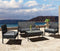 Juskys Trinidad - Loungeset - 2-zitsbank met 2 fauteuils - Donkergrijs
