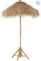 J-Line parasol Op Voet - bamboe - naturel