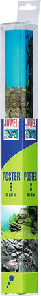 Juwel Poster 2 in 1 - Aquariumachterwand - 60 x 30 cm