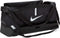 Nike Academy Team Sporttas - Maat MISC - 2 vakken met ritssluiting - Zwart - Wit (1 stuk)