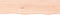 vidaXL - Wandschap - 80x20x2 - cm - onbehandeld - massief - eikenhout