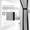 O'DADDY® Deurgordijn Deluxe FIBER - Magnetisch Vliegengordijn - Zelfsluitend - Zwart 92x230 cm