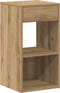 vidaXL - Nachtkastjes - 2 - st - met - lade - 35x34x66,5cm - artisanaal - eikenkleurig
