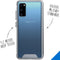 Accezz Galaxy S20 - Xtreme Impact Backcover - Krasbestendig Schokbestendig - Transparant