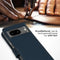 Selencia Google Pixel 8 - Echt Lederen Bookcase - 3 Pashouders - Blauw