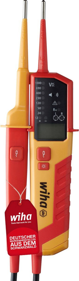 Wiha Spanningszoeker en continuïteitstester 0,5 - 1.000 V AC, CAT IV - 45217